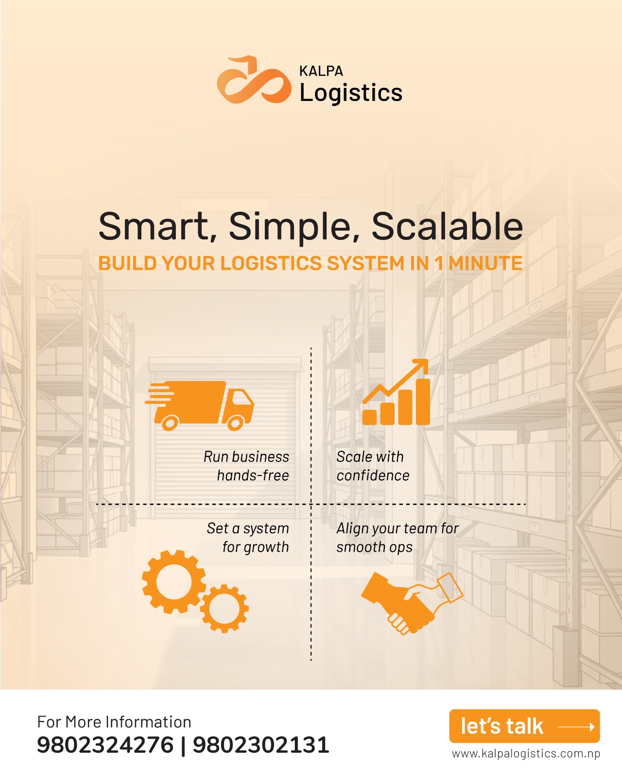 Smart, Simple, Scalable – That’s Logistics Made Easy with Kalpa Logistics