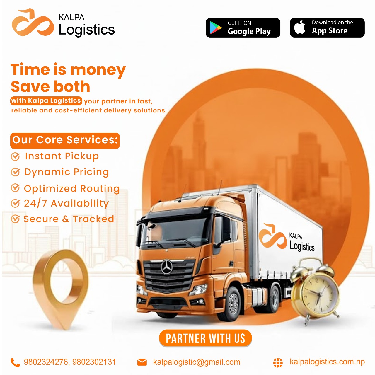 A platform that connects sellers and logistics companies for fast, easy, and reliable delivery