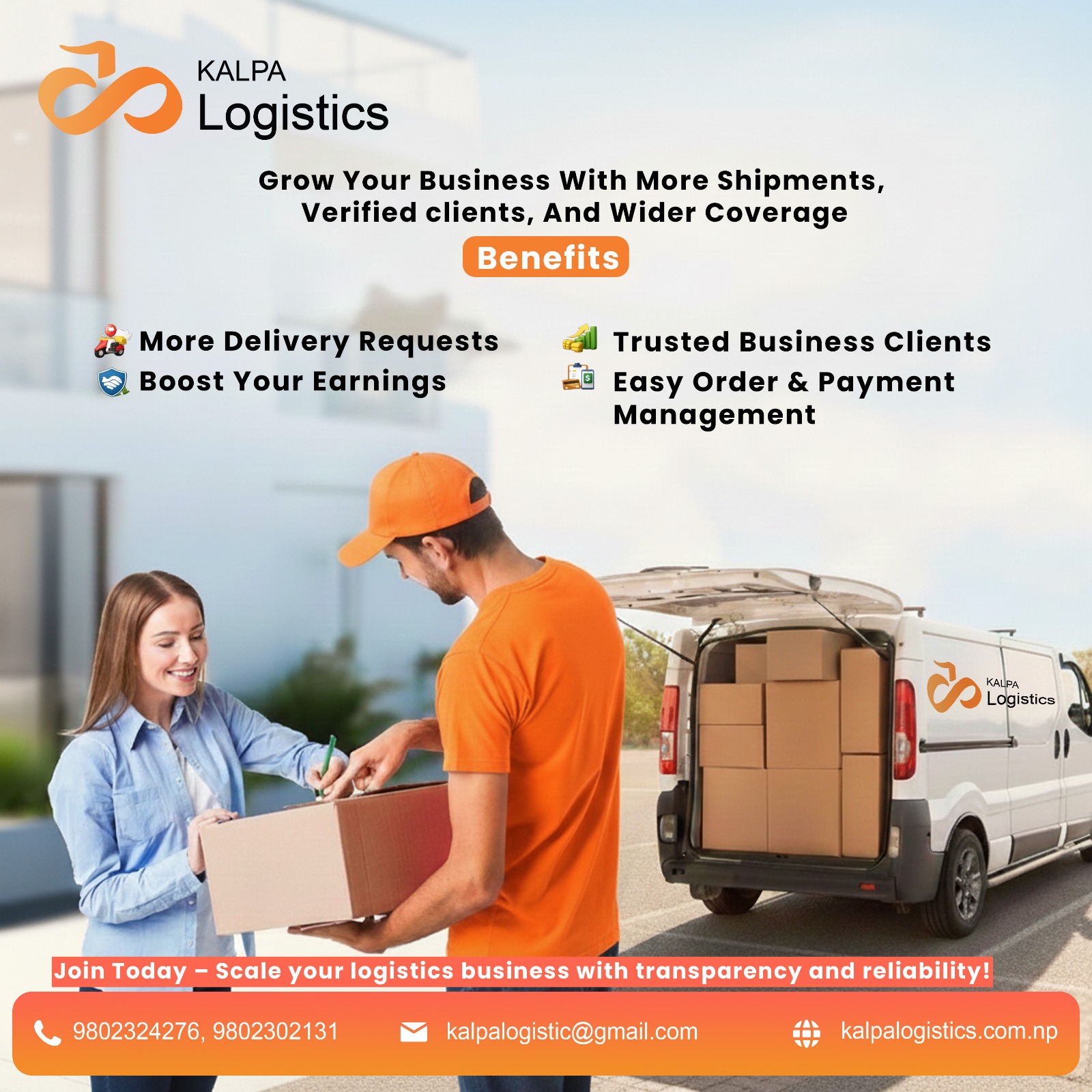 Connecting Sellers and Logistics Companies for Smarter Deliveries